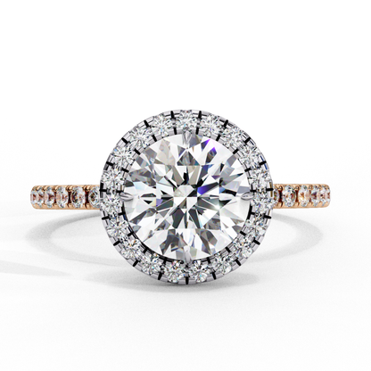 Elegant Round Brilliant Halo Diamond Ring In Rose Gold
Rose Gold Round Halo Diamond Ring With Pavé Band
Classic Round Cut Halo Diamond Ring In Rose Gold
Luxury Round Brilliant Diamond Halo Ring With Diamond Accents
Timeless Rose Gold Halo Diamond Engagement Ring
Fine Jewelry Round Halo Diamond Ring With A Sparkling Pavé Shank
Stunning Round Diamond Ring Featuring A Halo Setting
Premium Rose Gold Round Brilliant Diamond Ring
Sophisticated Halo Diamond Ring With A Round Center Stone
Radiant Round Brilliant Ha
