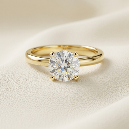 Round solitaire gold ring
Classic diamond gold ring
Yellow gold engagement ring
Round diamond solitaire ring
Gold solitaire ring
Elegant diamond ring
Minimalist gold ring
Luxury solitaire ring
Round diamond gold ring
Timeless engagement ring