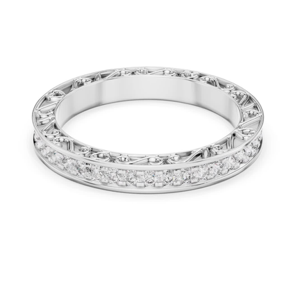Round Diamond Eternity Band Angled Front View
White Gold Diamond Band Ring Perspective View
Round Cut Diamond Ring Low Angle View
Channel Set Diamond Band Side Angle
Round Diamond Wedding Band Oblique View
White Gold Eternity Ring Diagonal View
Round Diamond Band Ring Angled Display
Slim Diamond Eternity Band Perspective View
Round Diamond Ring Gallery Edge View
White Gold Diamond Eternity Band Angle View