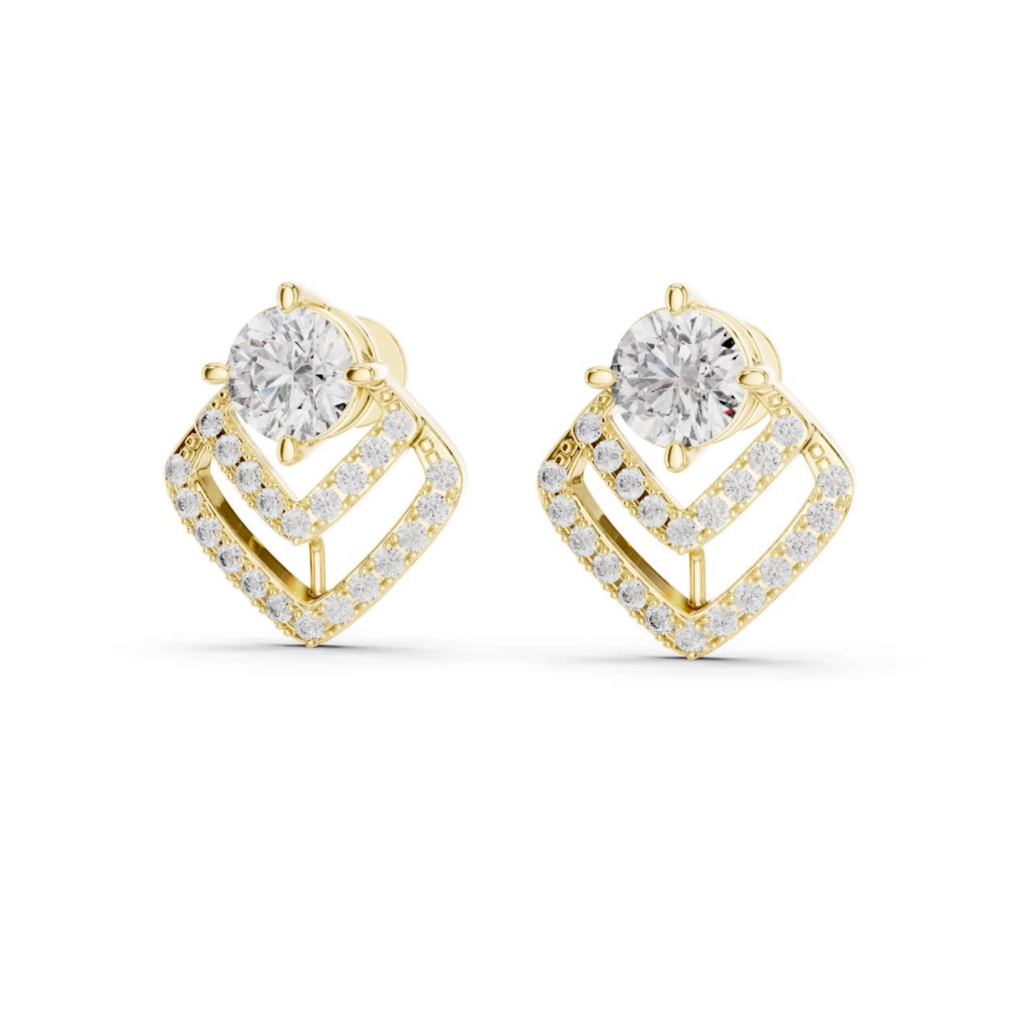 Round diamond chevron stud earrings side view
Side view round diamond geometric stud earrings
Chevron design diamond stud earrings side angle
Round cut diamond earrings side profile view
Side angle diamond stud earrings chevron setting
Geometric V shape diamond earrings side view
Round diamond stud earrings side detail view
Side view layered chevron diamond earrings
Diamond stud earrings open V design side angle
Round diamond earrings side profile chevron style