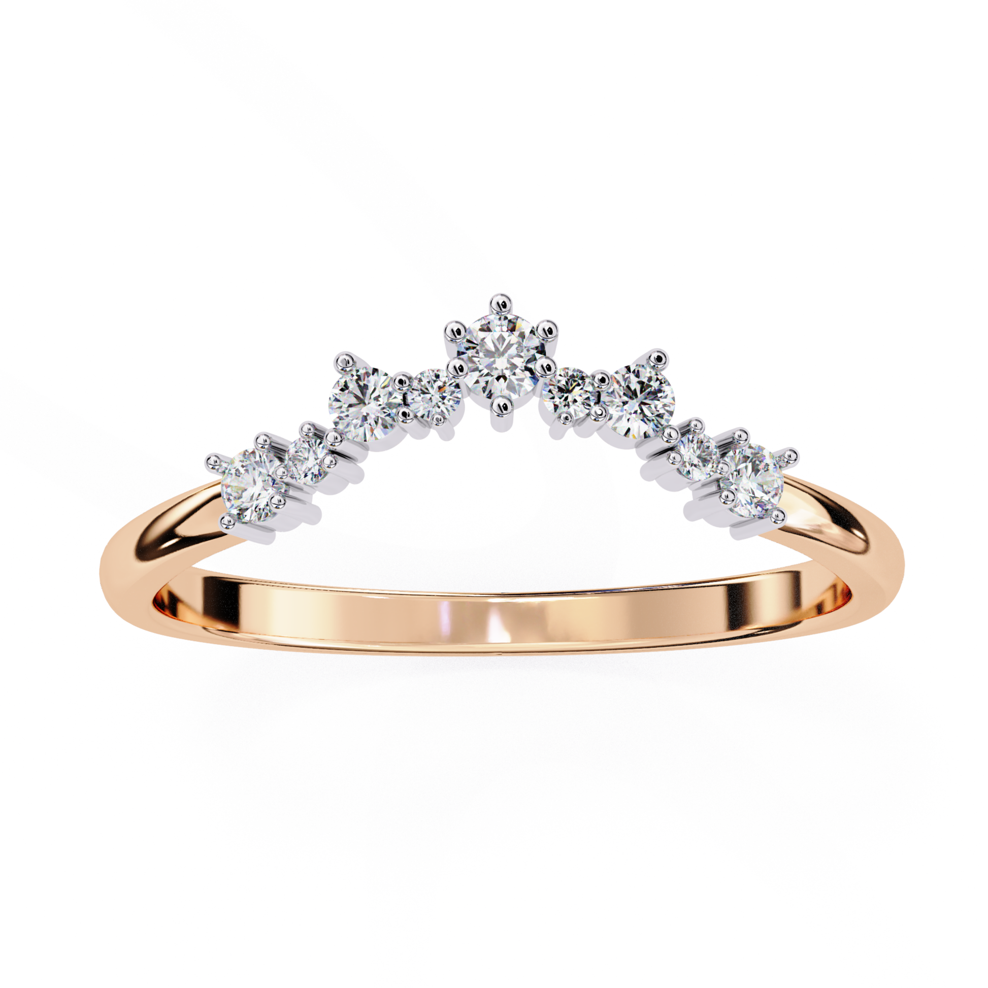 Round Diamond Crown Band Ring In Rose Gold
Curved Crown Diamond Band Rose Gold
Round Diamond Tiara Band Ring Rose Gold
Delicate Crown Diamond Wedding Band
Round Diamond Peak Band In Rose Gold
Elegant Crown Style Diamond Band Ring
Minimal Round Diamond Tiara Band Design
Fine Round Diamond Crown Ring Rose Gold
Round Diamond Arched Band In Rose Gold
Round Diamond Contour Crown Band Ring