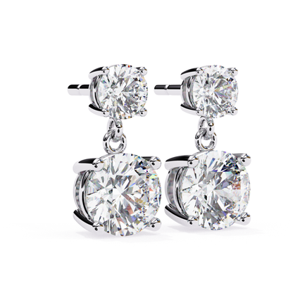 Round Diamond Double Drop Earrings White Gold
White Gold Round Diamond Hanging Earrings Design
Two Tier Round Diamond Earrings Style
Round Diamond Earrings With Dangling Design
Classic Round Diamond Drop Earrings Look
Front View Diamond Drop Earrings Design
White Gold Diamond Earrings With Prong Setting
Round Diamond Dangle Earrings Jewelry Style
Modern Round Diamond Hanging Earrings
Fine Diamond Drop Earrings White Gold
