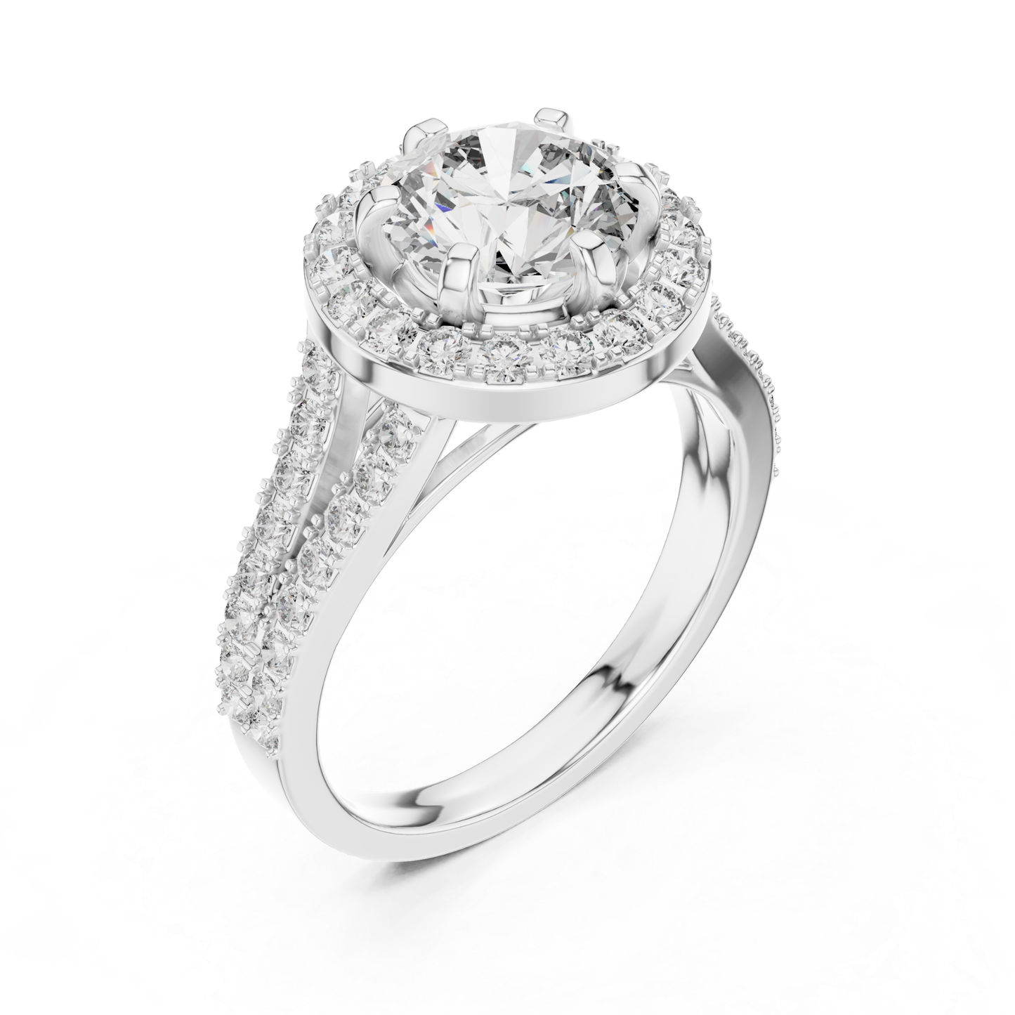 Round diamond double halo ring perspective view
White gold round diamond double halo ring
Perspective round brilliant diamond halo ring
White gold split shank diamond engagement ring
Round diamond halo ring with split band
Lab grown round diamond double halo ring
Milgrain double halo round diamond ring
White gold halo ring with split shank
Classic round diamond halo engagement ring
Round diamond perspective ring white gold