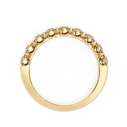 Round Diamond Half Eternity Ring Yellow Gold Back View
Yellow Gold Round Diamond Anniversary Ring Back View
Shared Prong Round Diamond Ring Yellow Gold Back View
Round Cut Diamond Wedding Band Yellow Gold Back View
Yellow Gold Stackable Round Diamond Ring Back View
Classic Round Diamond Band Yellow Gold Back View
Yellow Gold Bridal Diamond Ring Back View
Modern Round Diamond Band Yellow Gold Back View
Yellow Gold Fine Diamond Ring Back View
Elegant Round Diamond Band Yellow Gold Back View