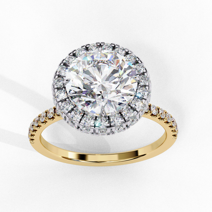 Round diamond with halo
Halo ring with diamonds
Round diamond in halo setting
Diamond halo engagement ring
Round diamond with pave halo
Halo ring with round diamond
Diamond accented halo ring
Classic halo diamond ring
Round center diamond with halo
Halo engagement ring with diamonds