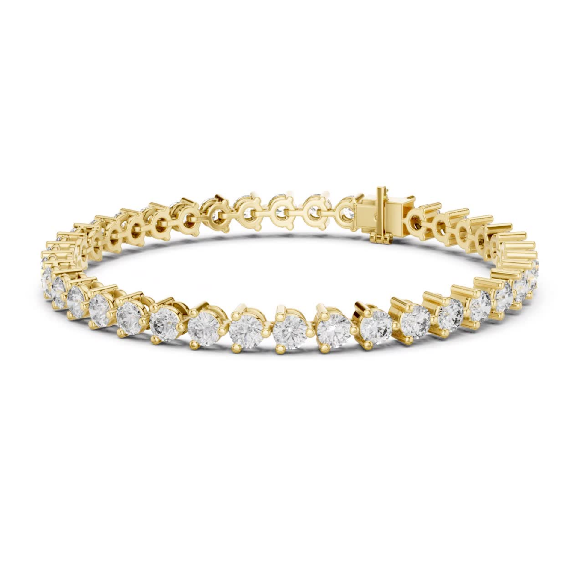 Yellow gold round diamond line bracelet
Luxury yellow gold diamond bracelet
Elegant yellow gold round diamond bracelet
Yellow gold bracelet with diamonds
Fine jewelry diamond line bracelet
Classic yellow gold tennis bracelet
Sparkling round diamond bracelet
Premium yellow gold bracelet close view
Womens yellow gold diamond bracelet
Yellow gold diamond jewelry bracelet
