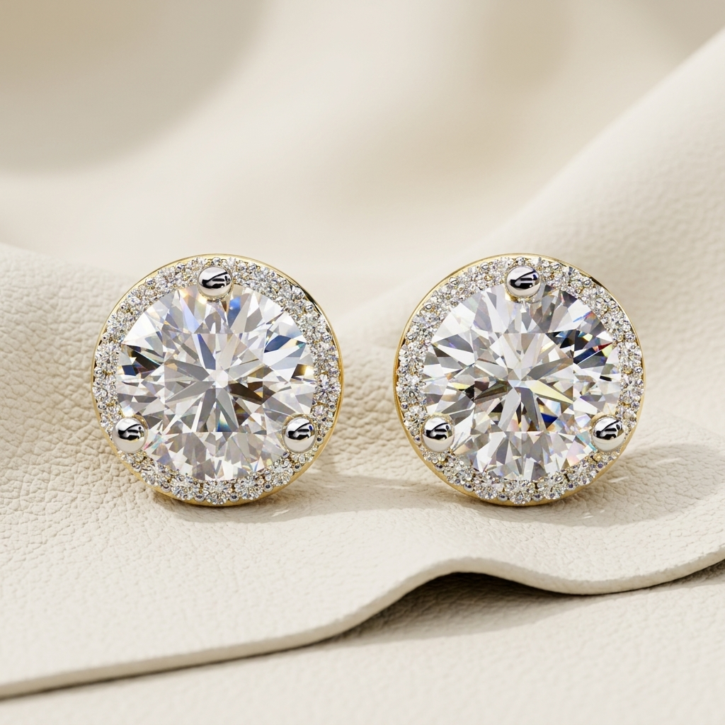 Yellow Gold Round Diamond Pave Halo Stud Earrings
Round Diamond Pave Halo Stud Earrings in Yellow Gold
Yellow Gold Pave Halo Round Diamond Stud Earrings
Round Brilliant Diamond Pave Halo Stud Earrings
Classic Round Diamond Pave Halo Stud Earrings
Yellow Gold Round Halo Diamond Stud Earrings
Round Diamond Halo Stud Earrings with Pave Border
Yellow Gold Round Diamond Stud Earrings Halo Design
Round Diamond Stud Earrings in Pave Halo Setting
Yellow Gold Round Brilliant Halo Diamond Earrings