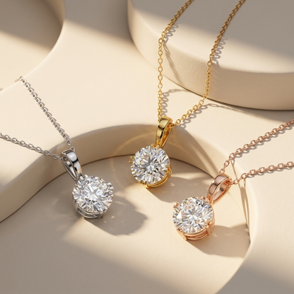 Round Diamond Solitaire Pendant Collection In Three Gold Tones
White Yellow And Rose Gold Round Diamond Pendants
Trio Of Round Diamond Solitaire Pendants
Round Cut Diamond Pendants In White Yellow And Rose Gold
Elegant Round Diamond Pendant Collection
Three Gold Round Diamond Solitaire Pendants
Luxury Round Diamond Pendant Set
Fine Round Diamond Pendants In Three Metal Finishes
Sparkling Round Diamond Solitaire Pendant Collection
Classic Round Diamond Pendants In White Yellow And Rose Gold