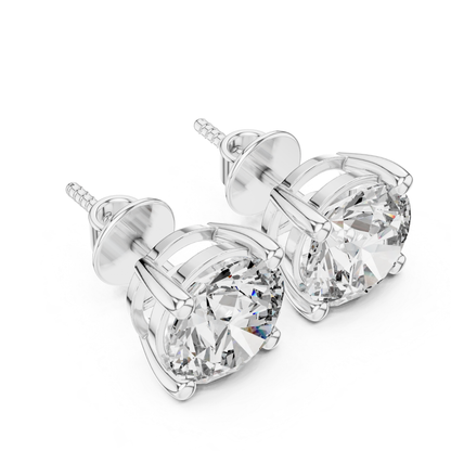 White gold round diamond stud earrings profile
Round diamond earrings side profile
Round diamond solitaire earrings profile
White gold round brilliant stud earrings
Round brilliant diamond stud earrings
Four prong round diamond earrings
White gold solitaire diamond studs
Lab grown round brilliant earrings
Round diamond basket stud earrings
White gold round diamond post studs