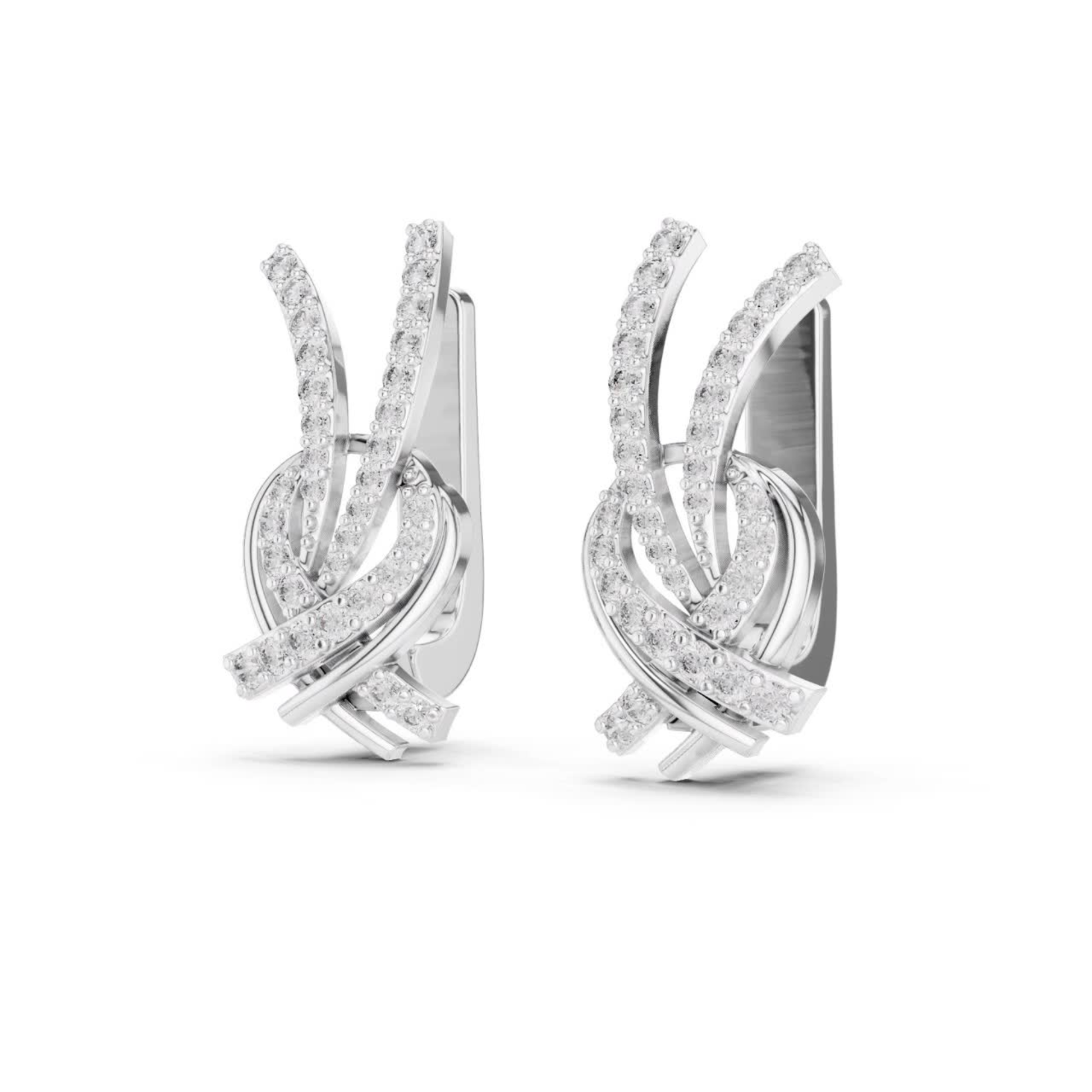 Round Diamond White Gold Twist Drop Earrings Side View
White Gold Round Diamond Twist Earrings Side Profile
Side View Round Diamond Drop Earrings in White Gold
Round Diamond Criss Cross Earrings Side Angle
White Gold Round Diamond Dangle Earrings Side View
Round Diamond Interwoven Earrings in White Gold
Side Profile White Gold Round Diamond Earrings
Round Cut Diamond Twist Drop Earrings Side View
White Gold Pave Round Diamond Earrings Side Angle
Modern Round Diamond White Gold Earrings Side View