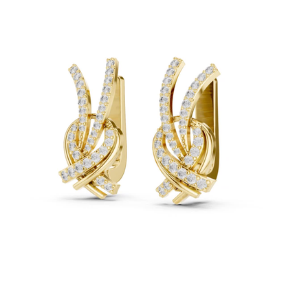 Round Diamond Yellow Gold Twist Drop Earrings Side View
Yellow Gold Round Diamond Twist Earrings Side Profile
Side View Round Diamond Drop Earrings in Yellow Gold
Round Diamond Criss Cross Earrings Side Angle
Yellow Gold Round Diamond Dangle Earrings Side View
Round Diamond Interwoven Earrings in Yellow Gold
Side Profile Yellow Gold Round Diamond Earrings
Round Cut Diamond Twist Drop Earrings Side View
Yellow Gold Pave Round Diamond Earrings Side Angle
Modern Round Diamond Yellow Gold Earrings Side View
