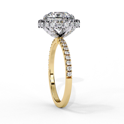 Side View Of A Round Halo Diamond Ring In Yellow Gold
Yellow Gold Round Halo Diamond Ring With Pavé Shank Side Profile
Elegant Side Profile Of A Round Brilliant Halo Diamond Ring
Luxury Round Halo Diamond Ring Showing Cathedral Setting
Fine Jewelry Round Halo Diamond Ring With Diamond Accent Shank
Side Angle Of A Yellow Gold Round Halo Diamond Ring
Classic Round Halo Diamond Ring With Raised Basket Setting
Premium Round Brilliant Diamond Ring Side View In Yellow Gold
Stunning Halo Diamond Ring Featuring A P
