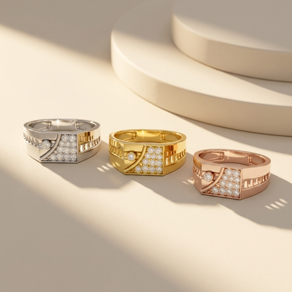 Round lab grown diamond corner cluster band ring
Round diamond geometric corner design ring
Modern round diamond offset cluster ring
Wide band round diamond statement ring
Round diamond architectural fashion band
Contemporary round diamond designer ring
Bold round diamond luxury band ring
IGI certified round diamond geometric statement ring
Premium round diamond wide shank band
Men's round diamond corner cluster gold ring