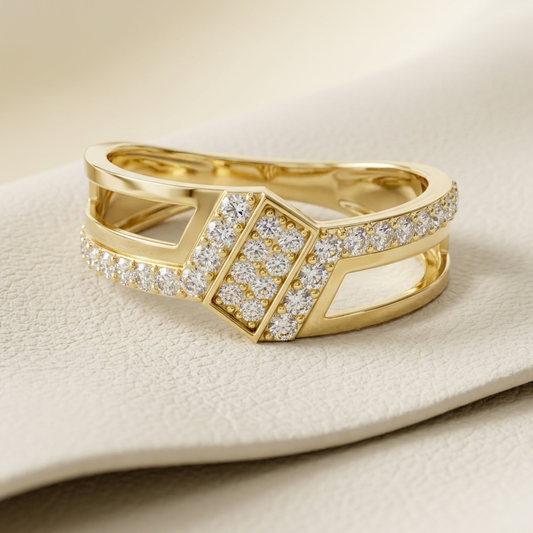 Round lab grown diamond offset pavé open ring
Round diamond diagonal cluster band ring
Modern round diamond open gallery ring
Wide band round diamond geometric statement ring
Round diamond offset center fashion band
Contemporary round diamond architectural ring
Bold round diamond pavé crossover ring
IGI certified round diamond open shank ring
Premium round diamond designer wide band
Men's round diamond asymmetrical pavé ring