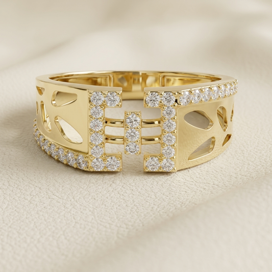 Round lab grown diamond openwork pavé statement ring
Round diamond open gallery wide band ring
Modern round diamond geometric designer ring
Wide band round diamond architectural ring
Round diamond pavé frame fashion band
Contemporary round diamond cutout statement ring
Bold round diamond luxury openwork ring
IGI certified round diamond geometric pavé band
Premium round diamond open shank designer ring
Men's round diamond openwork statement band