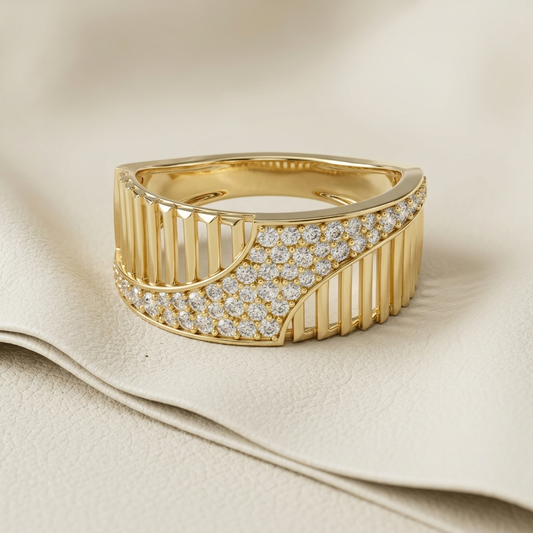 Round lab grown diamond wave pavé openwork ring
Round diamond flowing pavé statement ring
Modern round diamond curved panel band ring
Wide band round diamond open gallery ring
Round diamond wave pattern designer band
Contemporary round diamond architectural ring
Bold round diamond sculpted luxury band
IGI certified round diamond wave design ring
Premium round diamond geometric openwork band
Men's round diamond curved pavé statement ring