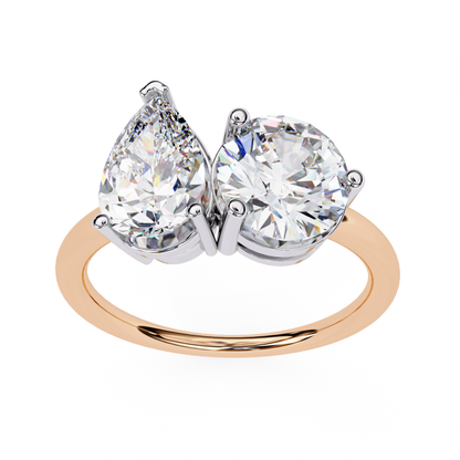 Round Pear Diamond Two Stone Open Ring In Rose Gold
Rose Gold Round Pear Diamond Open Ring
Two Stone Open Ring With Round And Pear Diamond
Round And Pear Diamond Ring In Rose Gold
Open Style Round Pear Diamond Ring
Prong Set Round Pear Diamond Ring
Modern Two Stone Diamond Open Ring
Rose Gold Open Ring With Dual Diamonds
Pear And Round Diamond Open Ring Design
Elegant Round Pear Diamond Ring In Rose Gold