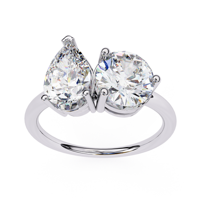 Round Pear Diamond Two Stone Open Ring In White Gold
White Gold Round Pear Diamond Open Ring
Two Stone Open Ring With Round And Pear Diamond
Round And Pear Diamond Ring In White Gold
Open Style Round Pear Diamond Ring
Prong Set Round Pear Diamond Ring
Modern Two Stone Diamond Open Ring
White Gold Open Ring With Dual Diamonds
Pear And Round Diamond Open Ring Design
Elegant Round Pear Diamond Ring In White Gold