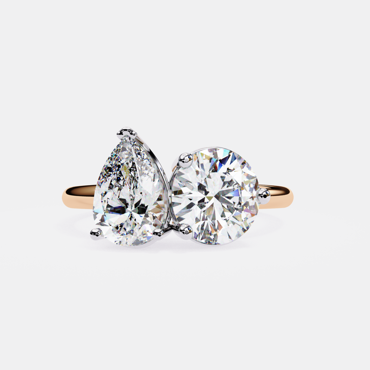 Round Pear Diamond Two Stone Ring In Rose Gold
Pear And Round Diamond Ring With Prong Setting
Rose Gold Ring With Round And Pear Diamond
Two Stone Diamond Ring With Pear And Round Cut
Minimal Round And Pear Diamond Ring Design
Round Pear Diamond Engagement Ring In Rose Gold
Prong Set Round And Pear Diamond Ring
Modern Rose Gold Two Stone Diamond Ring
Pear Cut And Round Cut Diamond Ring
Elegant Round Pear Diamond Ring In Rose Gold