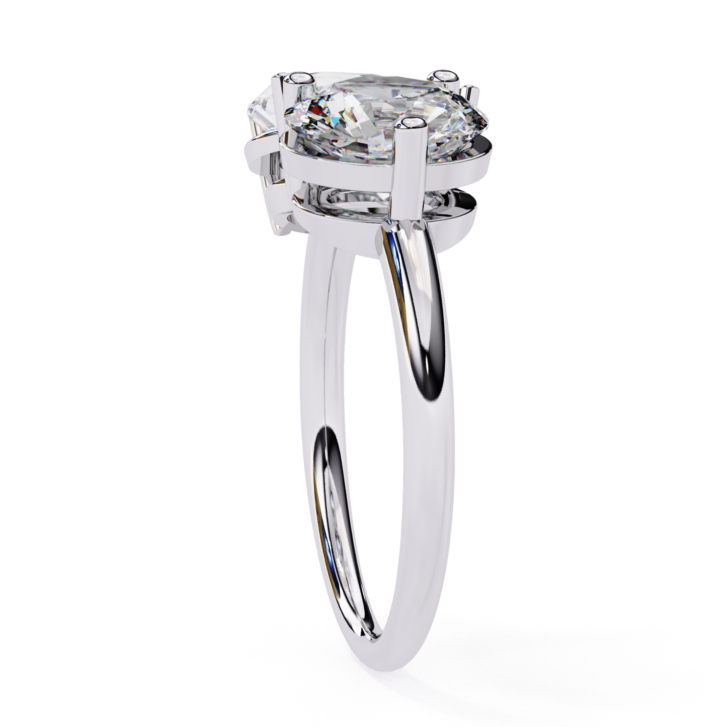 Round Pear Diamond Two Stone Ring Side View In White Gold
Side View Of Pear And Round Diamond Ring
White Gold Two Stone Diamond Ring Side Profile
Prong Set Round And Pear Diamond Ring Side View
Pear And Round Diamond Ring Gallery View
Minimal White Gold Diamond Ring Side Angle
Side Profile Of Round Pear Diamond Ring
Two Stone Diamond Ring With Open Gallery
White Gold Ring With Pear And Round Diamonds Side View
Elegant Two Stone Diamond Ring Side Detail