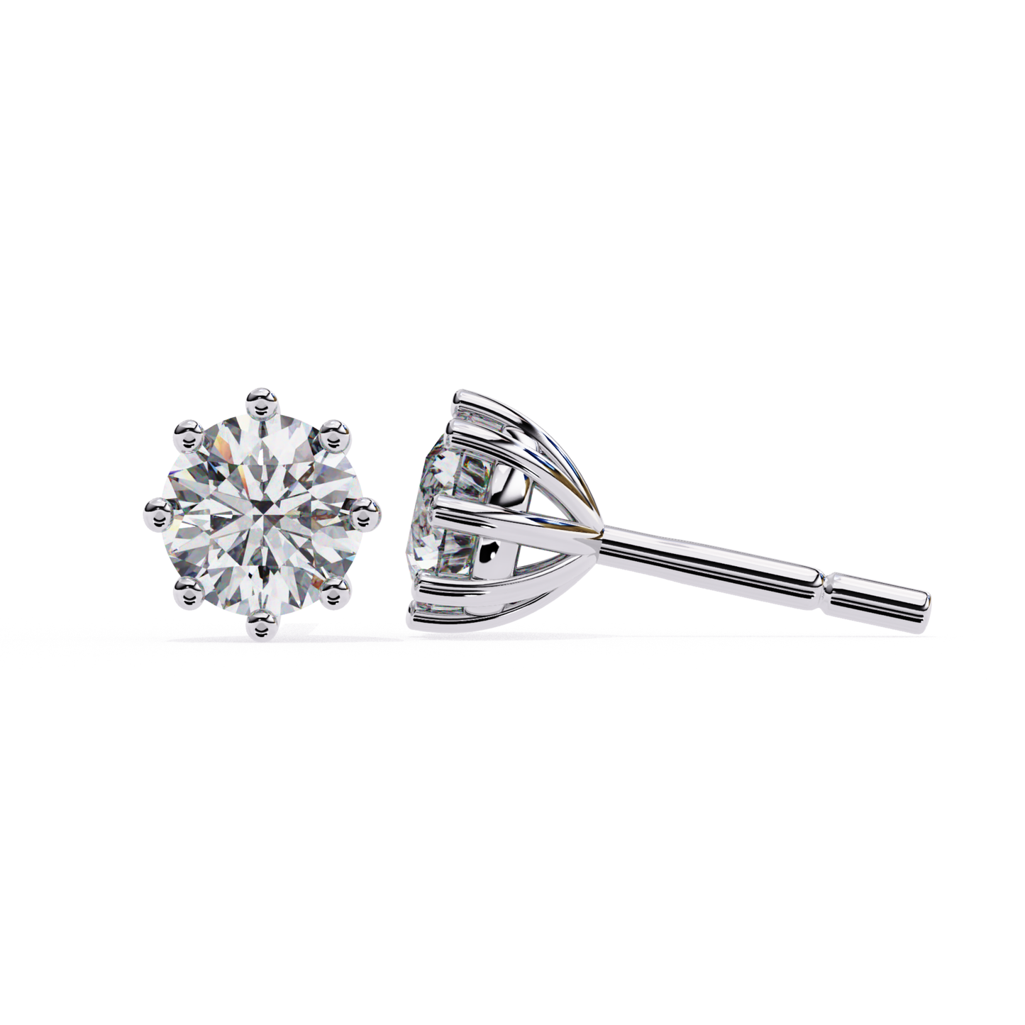 White Gold Round Solitaire Diamond Stud Earrings Side View
Round Brilliant Diamond Stud Side View White Gold
Classic Round Diamond Earrings White Gold Side View
Side View Round Cut Diamond Stud Earrings White Gold
White Gold Basket Set Diamond Stud Earrings
Round Diamond Prong Studs Side View White Gold
Diamond Solitaire Stud Earrings White Gold Side View
White Gold Round Diamond Basket Studs
Side View White Gold Round Diamond Earrings
Round Diamond Stud Earrings In White Gold
