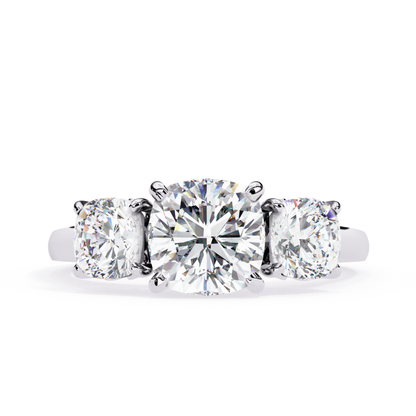 Round Three Stone Diamond Ring White Gold
White Gold Round Diamond Three Stone Ring
Three Stone Diamond Engagement Ring Design
Round Center Diamond Ring With Side Stones
Classic Round Diamond Three Stone Ring
Front View Three Stone Diamond Ring
Polished White Gold Diamond Ring Design
Round Diamond Ring With Prong Setting
Elegant Three Stone Diamond Ring Style
Fine Round Diamond Ring White Gold
