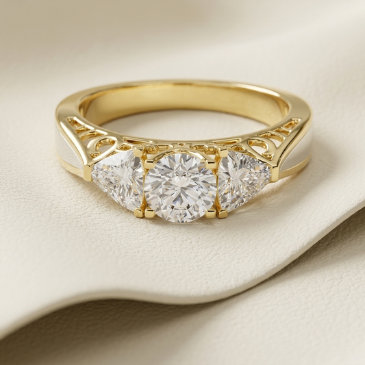 Round three stone ring
Round diamond gold ring
Yellow gold diamond ring
Three stone engagement ring
Gold diamond trilogy ring
Classic round diamond ring
Three diamond gold ring
Elegant gold ring
Luxury diamond ring
Round diamond engagement ring