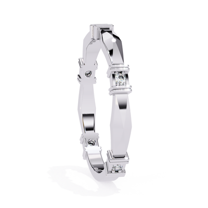 Silver diamond bracelet side view
Elegant silver bracelet with diamond
Luxury silver bracelet close view
Stylish silver diamond bracelet design
Premium silver jewelry bracelet
Modern silver bracelet with stone
Designer silver bracelet detail view
Fine silver diamond bracelet style
Classic silver bracelet side angle
Trendy silver diamond bracelet look