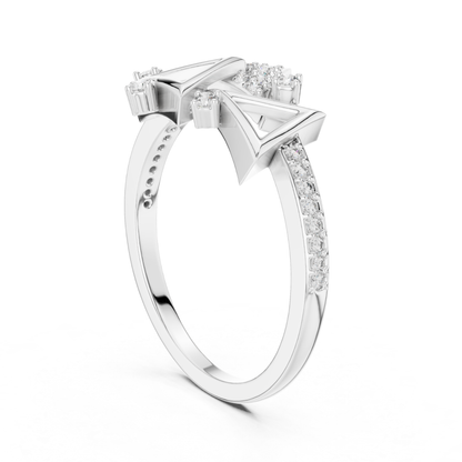 White gold triangle diamond ring for women
Elegant white gold ring with round diamonds
Luxury geometric diamond ring in white gold
Womens white gold diamond fashion ring
Designer triangle diamond ring in white gold
Premium white gold ring with sparkling diamonds
Stylish geometric white gold diamond ring
Fine jewelry triangle ring with round diamonds
Glamorous white gold diamond statement ring
White gold ring with modern triangle design