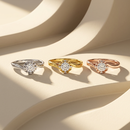 Heart prong solitaire diamond rings in white yellow and rose gold
Tricolor solitaire diamond engagement ring collection
Luxury heart prong diamond rings in three gold finishes
Elegant solitaire engagement rings with heart inspired prong settings
Fine jewelry tricolor solitaire diamond ring showcase
Premium white yellow and rose gold engagement ring collection
Contemporary heart prong solitaire rings with brilliant round diamonds
Designer tricolor solitaire diamond ring trio
Sparkling heart prong engagement 