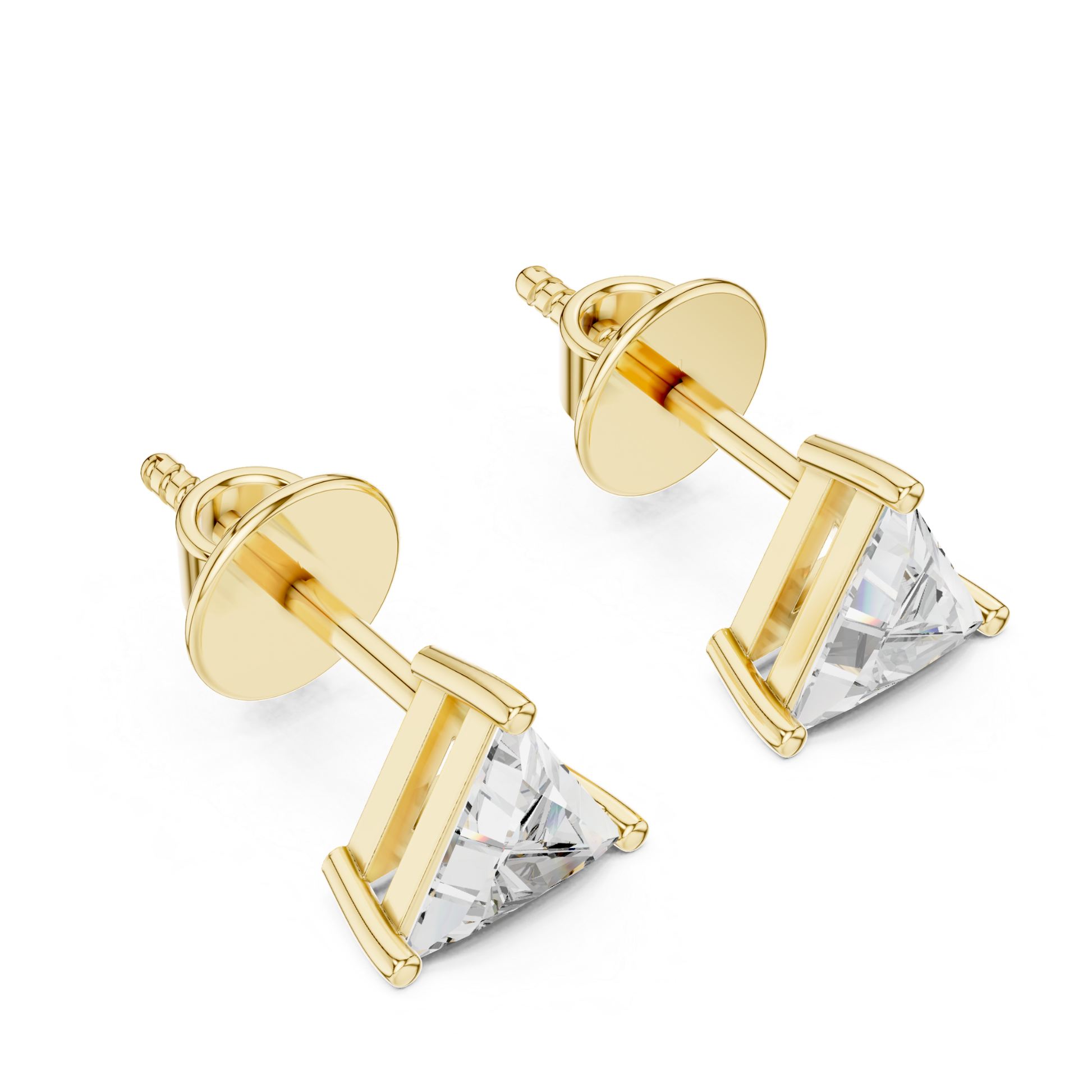 Trillion cut diamond stud earrings angled side view yellow gold
Angled side view trillion diamond stud earrings yellow gold
Yellow gold trillion cut diamond earrings angled side
Trillion shape solitaire stud earrings angled view
Three prong trillion diamond earrings yellow gold
Trillion diamond stud profile yellow gold
Yellow gold trillion solitaire earrings angled side
Trillion cut lab diamond stud earrings angled view
Trillion diamond earrings side profile yellow gold
Yellow gold trillion cut diamond stud