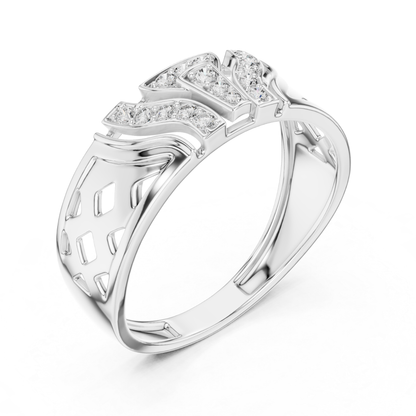 Wave diamond white gold band ring
White gold ring with flowing diamond design
Diamond white gold band with curved details
Openwork white gold ring featuring diamonds
Contemporary white gold band with diamond accents
Sculpted white gold ring with diamond pattern
Modern white gold band showcasing diamonds
Decorative white gold ring with flowing lines
White gold statement band with diamond details
Artistic white gold ring with diamond settings