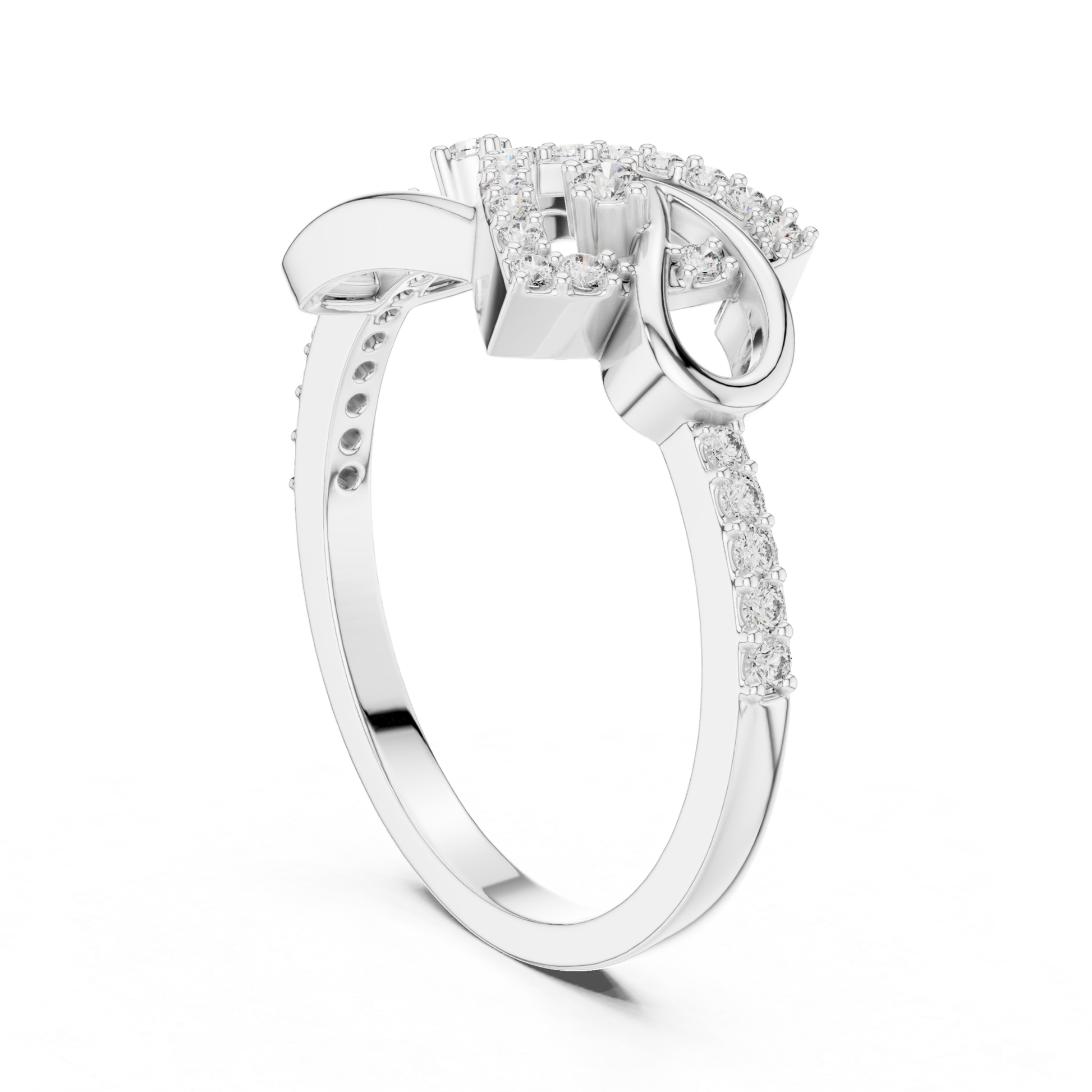 White gold abstract diamond ring with open profile
White gold crossover fashion ring with diamonds
Modern white gold geometric ring with pave diamonds
White gold openwork ring with round diamonds
Contemporary white gold abstract diamond design ring
White gold artistic crossover ring with diamond detail
Elegant white gold open diamond fashion ring
White gold designer ring with pave diamonds
Luxury white gold geometric crossover diamond ring
White gold modern abstract ring with round diamonds