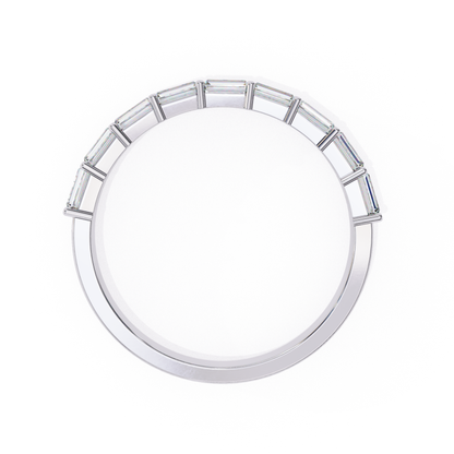 White gold baguette diamond stackable band
Luxury baguette diamond band in white gold
Elegant baguette cut diamond stackable band
Fine jewelry white gold baguette diamond band top view
Sparkling white gold baguette diamond band
Premium baguette cut diamond band for women
Designer white gold band with baguette diamonds
Modern minimalist baguette diamond stackable band
Timeless white gold baguette diamond band
Classic baguette cut diamond band in white gold