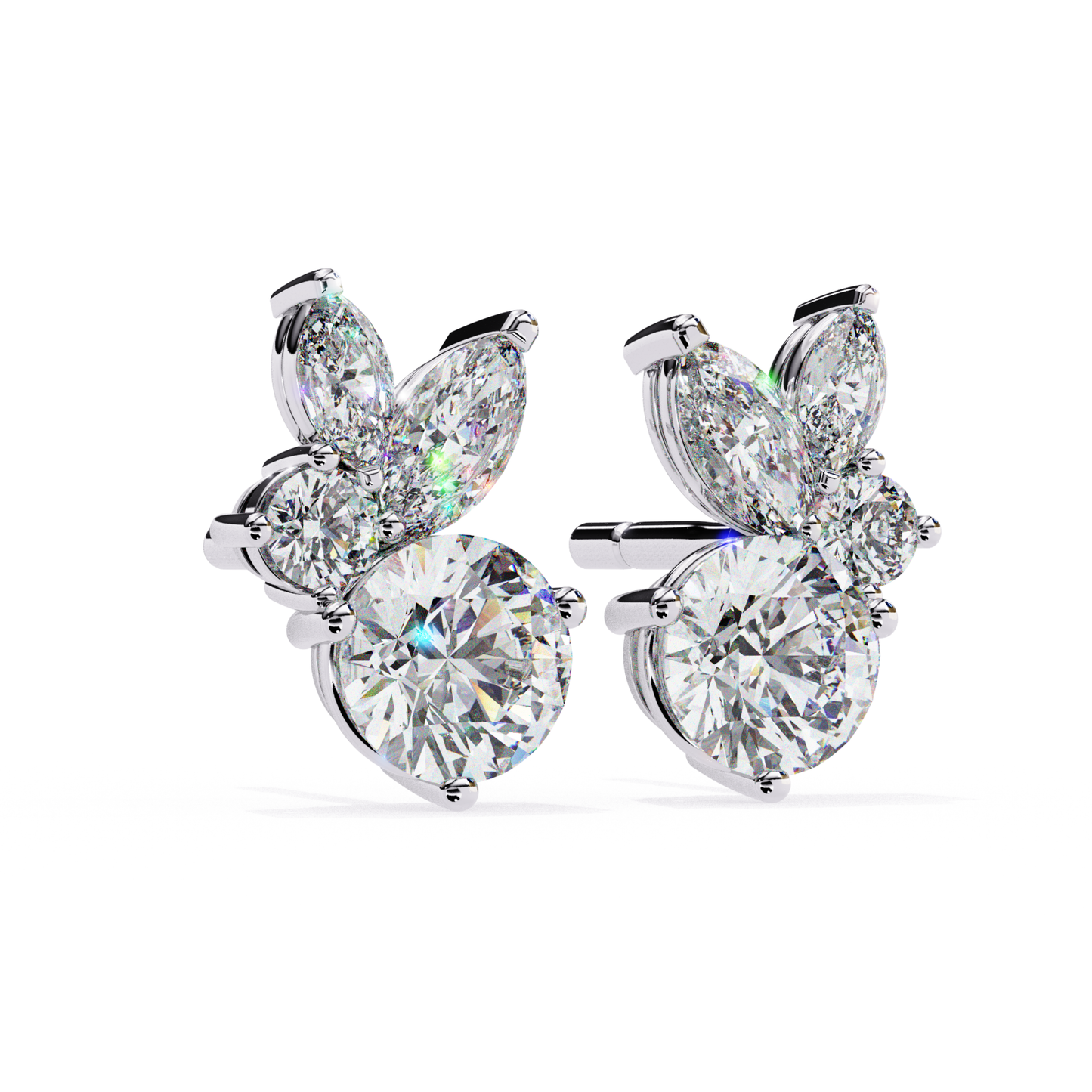 White Gold Butterfly Diamond Earrings Featuring Marquise And Round Brilliant Diamonds
Elegant Butterfly Inspired Diamond Earrings Crafted In A Polished White Gold Finish
Premium Diamond Earrings Showcasing A Graceful Butterfly Motif With Sparkling Stones
Luxury White Gold Diamond Earrings Designed With Marquise And Round Cut Diamonds
Fine Jewelry Butterfly Diamond Earrings Crafted For Timeless Elegance And Brilliance
Sophisticated White Gold Earrings Featuring A Nature Inspired Diamond Butterfly Design
High