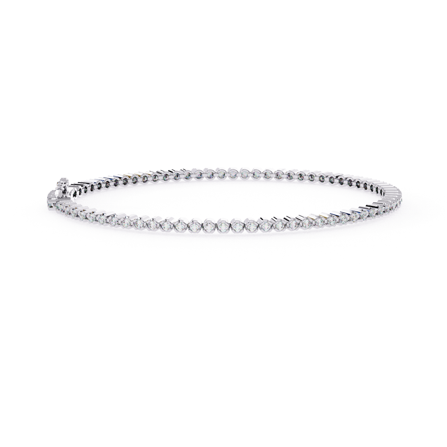 White Gold Diamond Tennis Bracelet With Secure Clasp
Round Diamond Line Bracelet In White Gold
White Gold Tennis Bracelet With Prong Set Diamonds
Elegant Diamond Bracelet In White Gold
Fine Jewelry Tennis Bracelet With Round Diamonds
White Gold Diamond Bracelet Side Profile View
Luxury Round Diamond Tennis Bracelet In Gold
Continuous Diamond Line Bracelet White Gold
White Gold Bracelet Featuring Round Diamonds
Classic Tennis Bracelet With Diamond Row Design