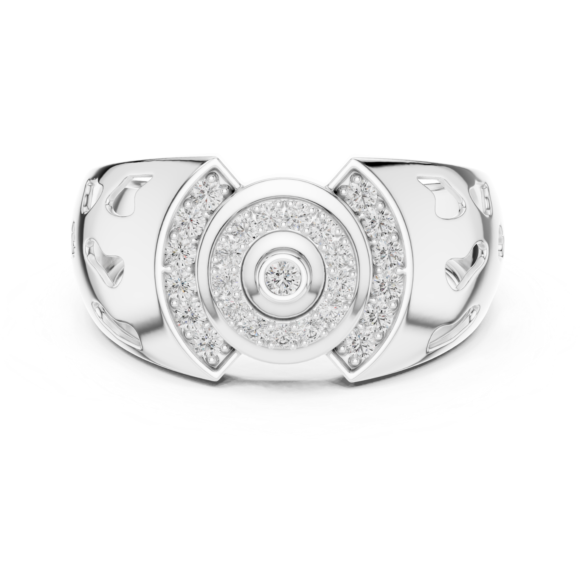 White gold round diamond halo statement ring
Round diamond circle cluster white gold ring
White gold bold diamond fashion ring
Round halo diamond white gold band ring
White gold circular diamond statement ring
White gold modern diamond cluster ring
Round brilliant diamond wide white gold ring
White gold diamond halo cocktail ring design
Luxury white gold diamond ring style
Round diamond center white gold statement band