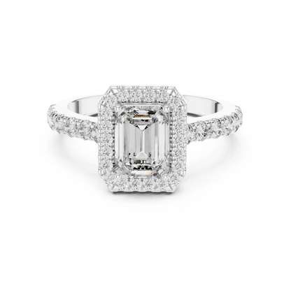 White gold emerald cut diamond halo ring
Emerald cut halo diamond ring in white gold
White gold emerald cut diamond ring
Emerald cut diamond ring with halo setting
White gold rectangular cut diamond halo ring
Emerald cut center diamond halo ring
White gold emerald cut engagement ring
Emerald cut diamond halo ring with slim band
White gold halo ring with emerald cut diamond
Classic white gold emerald cut diamond ring