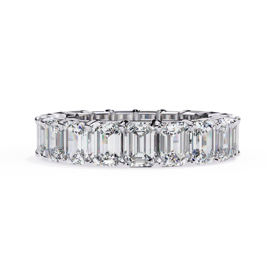 White gold ring with emerald diamonds

Emerald cut diamonds in white gold band
White gold band with emerald diamonds
Close up of white gold diamond ring
Side view of white gold ring
Top view of white gold band
Continuous emerald diamonds in white gold
White gold ring with emerald diamonds
Elegant white gold band with diamonds
Classic white gold ring with diamonds