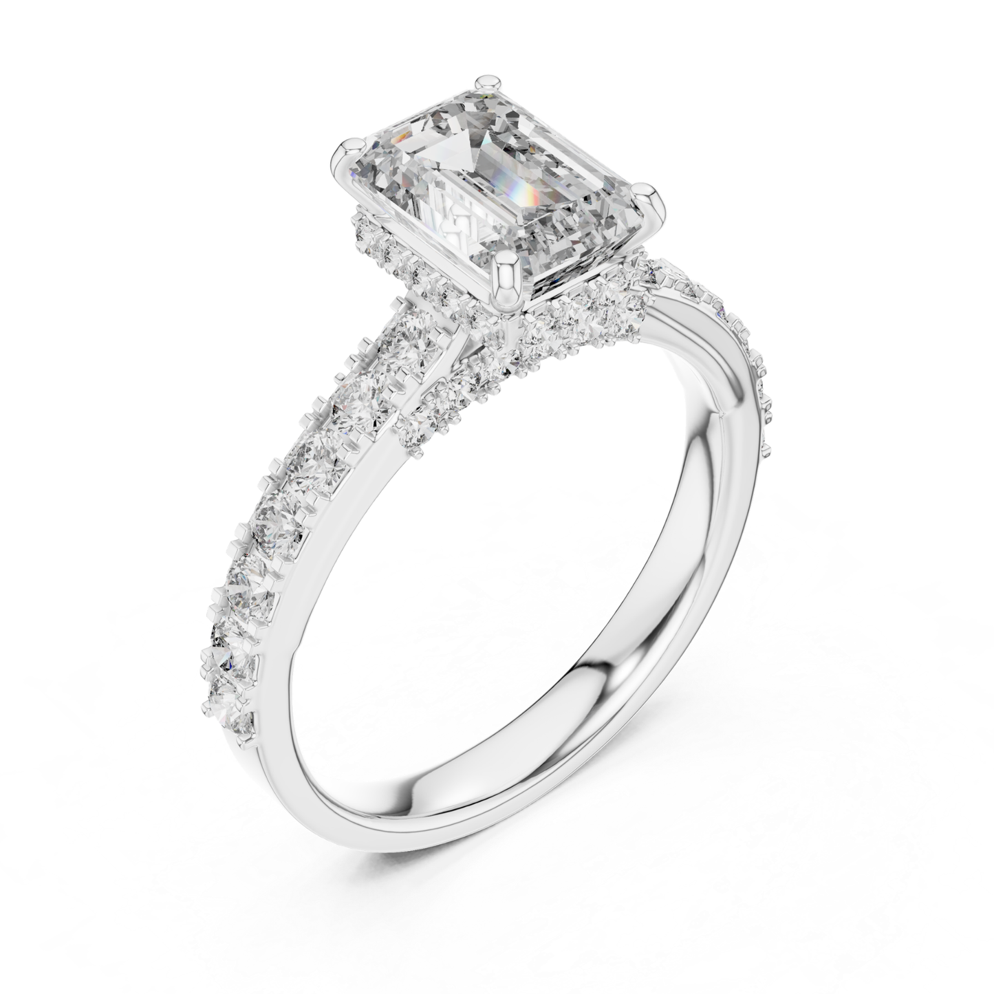 Angled white gold emerald diamond solitaire ring
White gold emerald diamond ring angled profile
Emerald cut diamond ring in white gold angle
White gold emerald solitaire diamond ring
Emerald diamond ring with white gold band
White gold ring with emerald center diamond
Angled emerald diamond ring with white band
White gold emerald diamond ring perspective
Emerald solitaire ring in white gold angle
White gold emerald ring with diamond accents