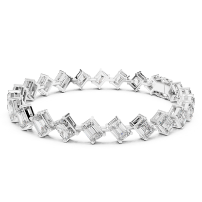 White gold floating emerald cut diamond tennis bracelet
Emerald cut diamond bracelet with open link design
Luxury white gold geometric diamond tennis bracelet
Modern floating diamond bracelet for women
Fine jewelry emerald cut diamond bracelet in white gold
Premium white gold bracelet with step cut diamonds
Designer floating emerald diamond tennis bracelet
Elegant white gold bracelet with emerald cut diamonds
Contemporary diamond line bracelet in white gold
Solid white gold floating emerald diamond bracelet