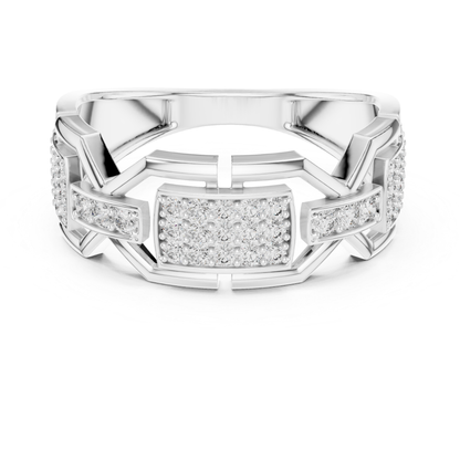White gold geometric diamond statement band ring
Modern white gold abstract diamond fashion ring
White gold layered geometric cluster diamond ring
Contemporary white gold wide band diamond ring
White gold architectural diamond statement design
Luxury white gold geometric pave diamond band
White gold modern open style diamond ring
Bold white gold geometric cluster band ring
Elegant white gold abstract diamond band style
White gold wide geometric diamond fashion ring