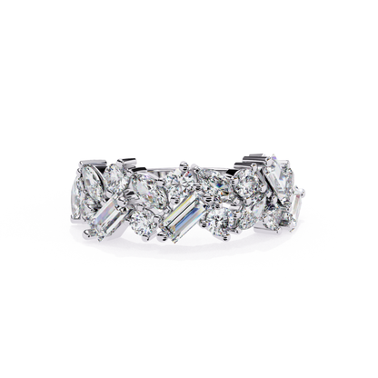 White gold mixed shape diamond eternity band
Luxury mixed cut diamond eternity ring in white gold
Elegant mixed shape diamond band with round marquise and baguette diamonds
Fine jewelry white gold mixed cut diamond eternity band close up
Sparkling white gold mixed diamond anniversary band
Premium mixed shape diamond eternity ring for women
Designer eternity band with round marquise and baguette cut diamonds
Modern white gold mixed shape diamond wedding band
Timeless white gold mixed cut diamond eternity ban