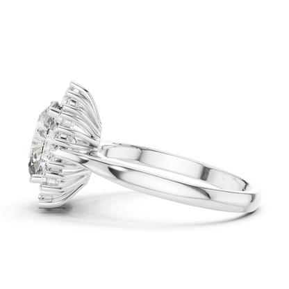 Side profile white gold oval halo ring
White gold oval diamond halo ring side view
Oval halo engagement ring white gold angle
White gold diamond halo ring profile
Oval cut halo ring side profile view
White gold split shank halo ring side
Oval diamond halo ring basket side view
Elegant white gold halo ring profile
Oval halo solitaire ring white gold side
White gold oval cluster halo ring angle