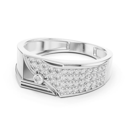White gold pave diamond band ring side view
Side profile white gold diamond statement ring
White gold wide band with pave diamonds
Modern white gold diamond ring side angle
Contemporary white gold pave diamond band
White gold luxury ring with diamond rows
Elegant white gold side view diamond ring
White gold geometric pave diamond profile
Bold white gold fashion ring side detail
White gold designer band with pave diamonds
