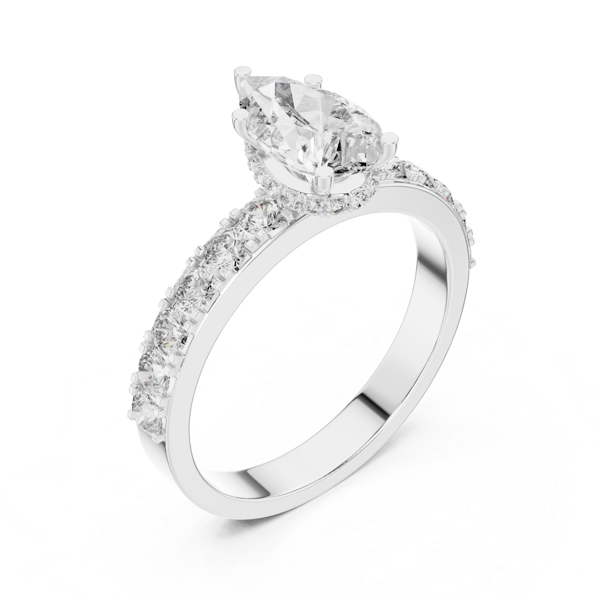 Angled white gold pear diamond engagement ring
White gold pear diamond ring angled profile
Pear cut diamond ring in white gold angle
White gold pear solitaire diamond ring
Pear diamond ring with white gold band
White gold ring with pear center diamond
Angled pear diamond ring with white band
White gold pear diamond ring perspective
Pear engagement ring in white gold angle
White gold pear ring with diamond accents
