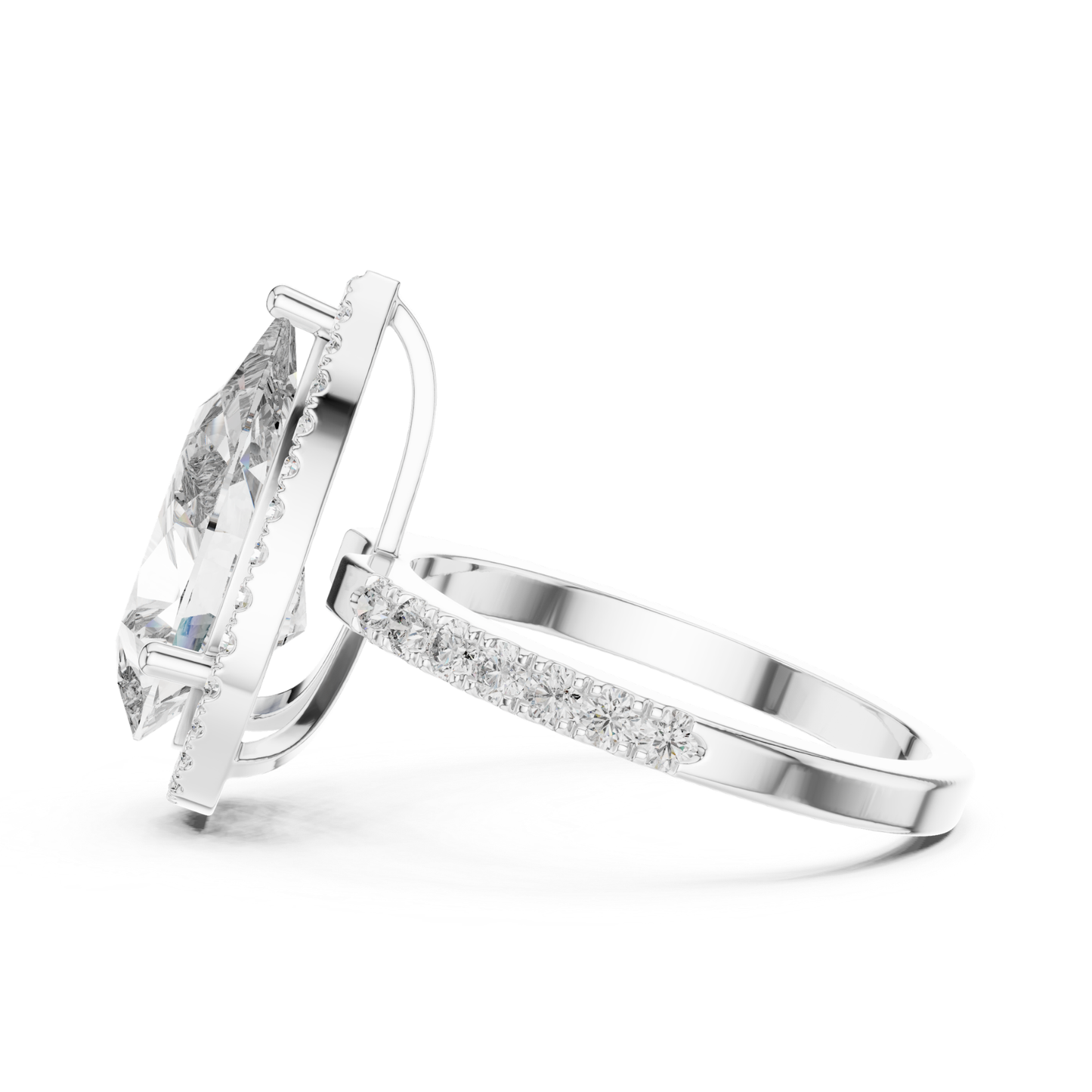 White gold pear diamond halo ring side view
Side view of white gold pear diamond halo ring
White gold pear cut halo engagement ring side profile
Pear solitaire diamond ring with halo setting side view
White gold pear diamond ring with pave band side view
Pear shaped halo ring in white gold side profile
White gold pear lab grown diamond ring side view
Side profile of white gold pear halo ring
White gold pear halo ring with pave band
White gold pear diamond ring side profile