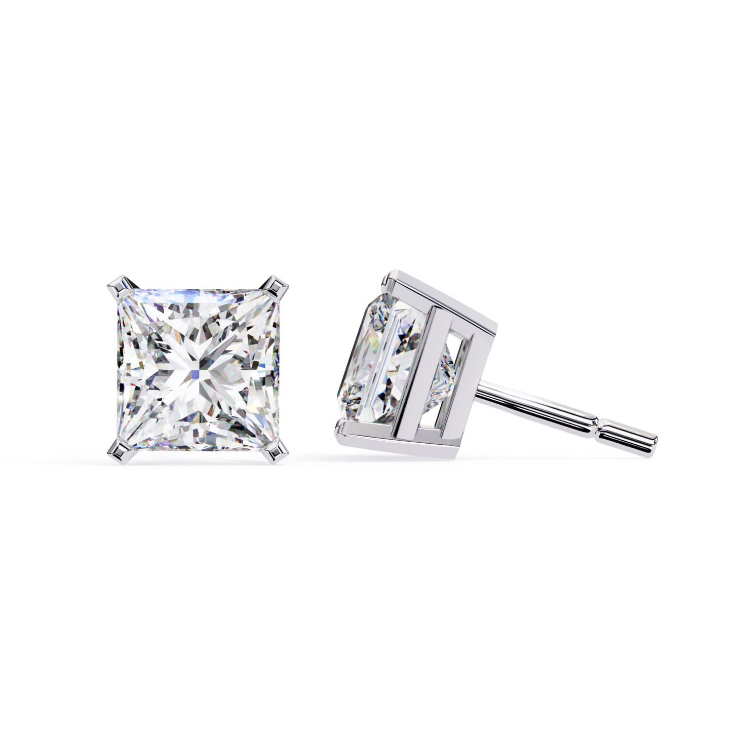 White Gold Princess Diamond Stud Earrings Front Side View
Front Side View Princess Diamond Stud Earrings
White Gold Princess Cut Diamond Stud Earrings
Princess Diamond Stud Earrings Side Profile
White Gold Four Prong Princess Diamond Studs
Princess Cut Diamond Stud Front Side Angle
White Gold Solitaire Princess Diamond Earrings
Fine Jewelry Princess Diamond Stud Earrings
Luxury White Gold Princess Diamond Studs
White Gold Princess Diamond Earrings Angle View
