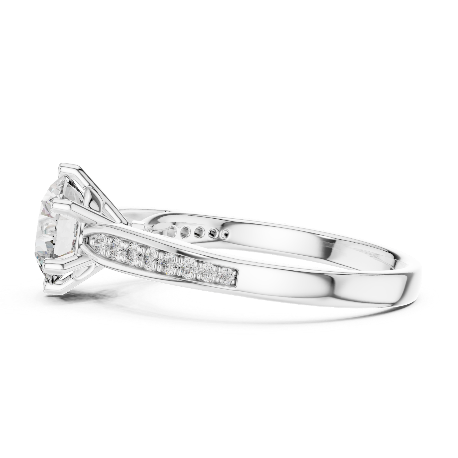 White Gold Round Brilliant Diamond Pave Ring Side Profile
Round Cut Diamond Ring with Pave Accent Band
White Gold Diamond Ring Side Detail Design
Fine Jewelry Diamond Ring with Accent Stones
White Gold Classic Diamond Band Ring Style
Elegant Round Diamond Ring Side Profile White Gold
White Gold Luxury Diamond Ring with Pave
Premium Diamond Ring with White Gold Shank
White Gold Delicate Diamond Accent Ring
Timeless Round Brilliant Diamond Ring White Gold