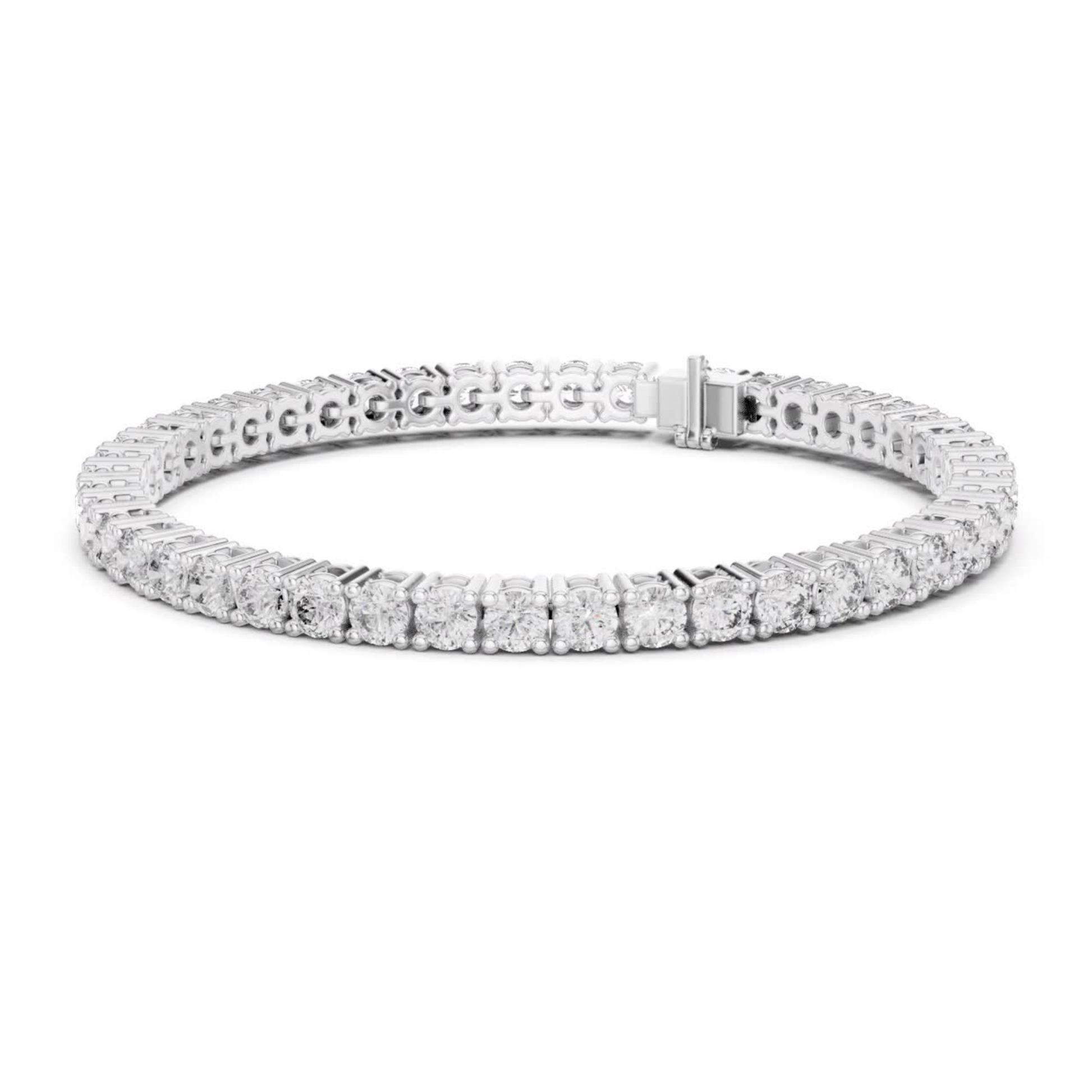 White gold diamond tennis bracelet with classic style
Elegant diamond line bracelet in white gold
Fine white gold bracelet with brilliant stones
Luxury tennis bracelet with secure clasp design
Minimal diamond bracelet for modern styling
White gold bracelet with continuous diamonds
Delicate tennis bracelet with sleek links
Premium white gold bracelet with diamond row
Timeless diamond bracelet for daily wear
Classic white gold tennis bracelet with prong setting